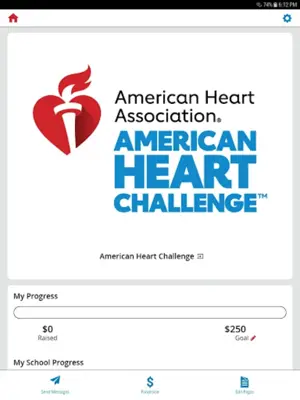 American Heart Challenge android App screenshot 1